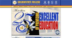 Desktop Screenshot of goldenstate.edu.ph